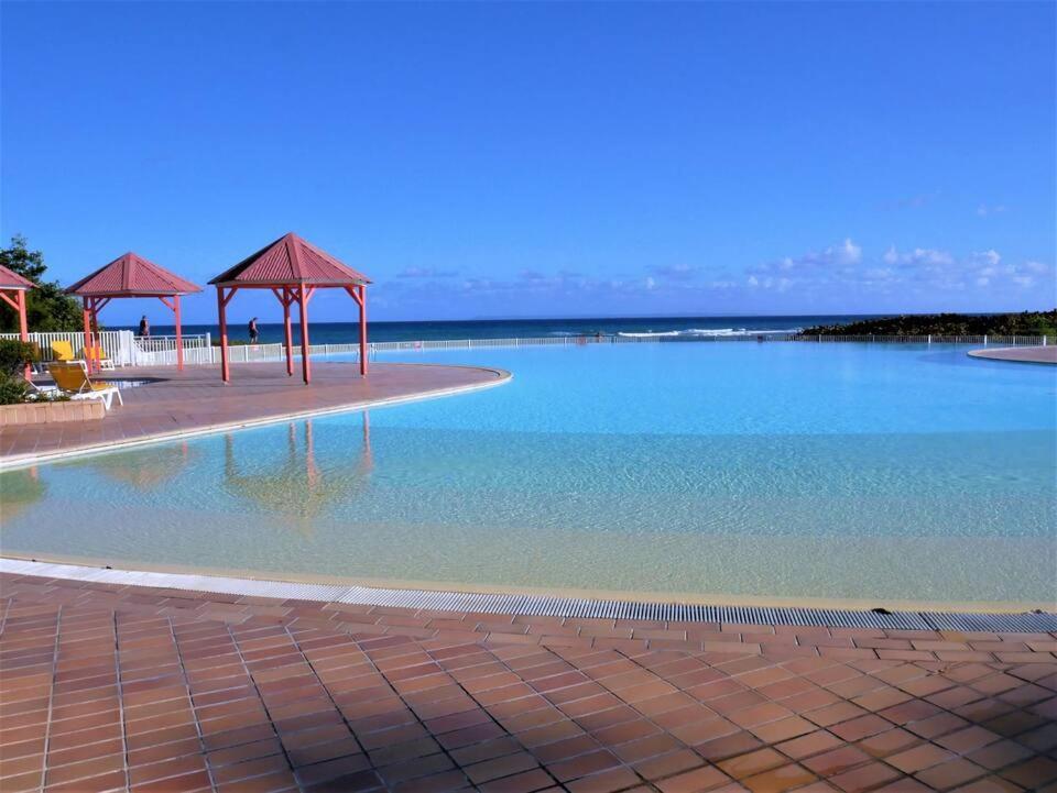 Studio accès piscine plage à Saint-François Appartamento Esterno foto